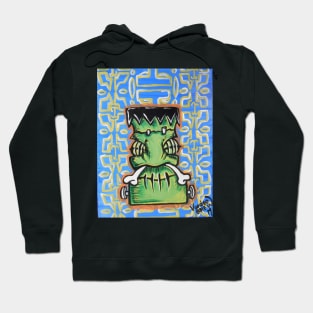 Frankenstein shrunken head Hoodie